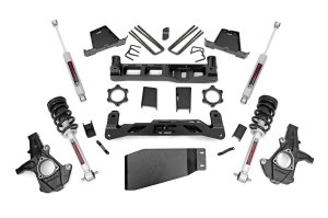 GMC Sierra 1500 Suspension Lift Kit - Rough Country - 7.5 Inch Lift Kit | N3 Struts - '07-'13